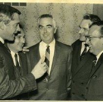 John Turner, Bud Cullen, Bill Higgins, Jim Bullbrooke, and Hon. Bob Welch